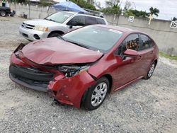 Carros salvage para piezas a la venta en subasta: 2024 Toyota Corolla LE