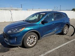 Salvage cars for sale at Van Nuys, CA auction: 2020 Ford Escape SE