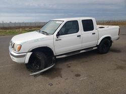 Salvage cars for sale at Sacramento, CA auction: 2000 Nissan Frontier Crew Cab XE