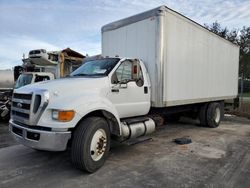 Salvage trucks for sale at West Palm Beach, FL auction: 2015 Ford F750 Super Duty