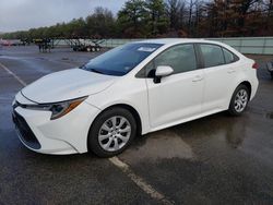 Salvage cars for sale at Brookhaven, NY auction: 2021 Toyota Corolla LE