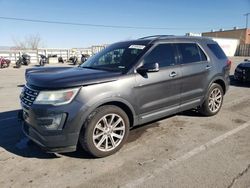 Ford Explorer salvage cars for sale: 2016 Ford Explorer Limited