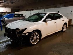 Salvage cars for sale at Candia, NH auction: 2013 Nissan Maxima S