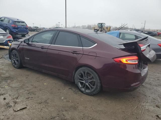 2018 Ford Fusion SE Hybrid