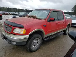 Ford salvage cars for sale: 2001 Ford F150 Supercrew