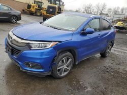 Salvage cars for sale at Marlboro, NY auction: 2022 Honda HR-V EX