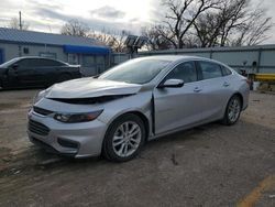 Salvage cars for sale at Wichita, KS auction: 2017 Chevrolet Malibu LT