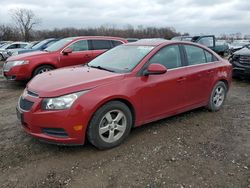 Salvage cars for sale at Des Moines, IA auction: 2013 Chevrolet Cruze LT