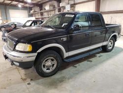 Salvage cars for sale at Eldridge, IA auction: 2001 Ford F150 Supercrew