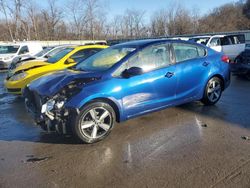 Salvage cars for sale at Ellwood City, PA auction: 2018 KIA Forte LX