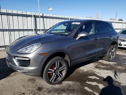 Porsche Cayenne Vehiculos salvage en venta: 2013 Porsche Cayenne Turbo