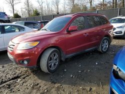 Hyundai salvage cars for sale: 2012 Hyundai Santa FE Limited