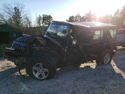 Salvage cars for sale from Copart West Warren, MA: 2013 Jeep Wrangler Unlimited Sport