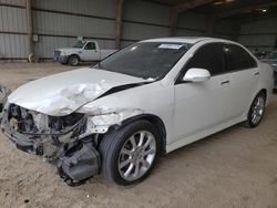 Salvage cars for sale at Houston, TX auction: 2008 Acura TSX