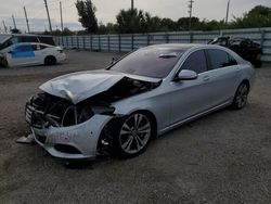 Mercedes-Benz s-Class salvage cars for sale: 2015 Mercedes-Benz S 550