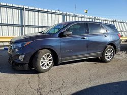 Salvage cars for sale at Dyer, IN auction: 2018 Chevrolet Equinox LS