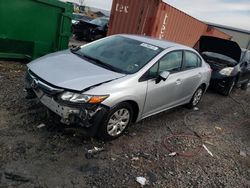 Honda Civic LX salvage cars for sale: 2012 Honda Civic LX