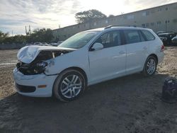 Salvage cars for sale from Copart Opa Locka, FL: 2014 Volkswagen Jetta TDI