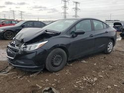 Chevrolet Cruze LS salvage cars for sale: 2018 Chevrolet Cruze LS