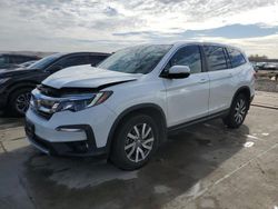 Salvage cars for sale at Grand Prairie, TX auction: 2020 Honda Pilot EXL