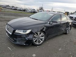 Salvage cars for sale from Copart Eugene, OR: 2017 Lincoln MKZ Reserve