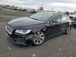 Lincoln mkz salvage cars for sale: 2017 Lincoln MKZ Reserve