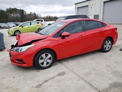 Salvage cars for sale from Copart Gaston, SC: 2018 Chevrolet Cruze LS