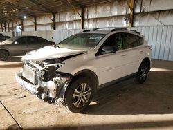 Salvage cars for sale at Phoenix, AZ auction: 2018 Toyota Rav4 LE