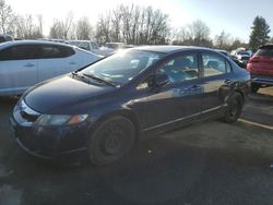 Honda Civic lx salvage cars for sale: 2009 Honda Civic LX