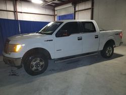 Salvage cars for sale from Copart Hurricane, WV: 2011 Ford F150 Supercrew