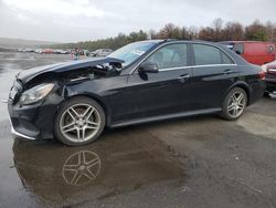 Salvage cars for sale at Brookhaven, NY auction: 2015 Mercedes-Benz E 350 4matic