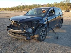 Salvage cars for sale from Copart Greenwell Springs, LA: 2019 Toyota Highlander LE