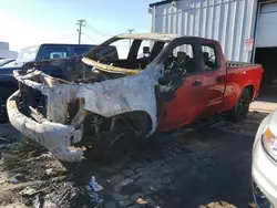 Carros salvage para piezas a la venta en subasta: 2021 Chevrolet Silverado K1500 Custom