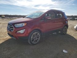 Salvage cars for sale at Tanner, AL auction: 2019 Ford Ecosport Titanium