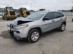 Salvage cars for sale from Copart Dunn, NC: 2014 Jeep Cherokee Sport