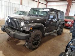 Salvage cars for sale at Lansing, MI auction: 2018 Jeep Wrangler Unlimited Sahara