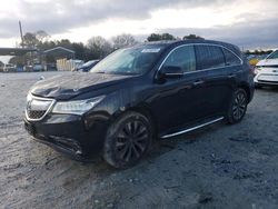 Salvage cars for sale at Loganville, GA auction: 2014 Acura MDX Technology