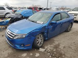 Salvage cars for sale at Indianapolis, IN auction: 2012 Ford Fusion SE
