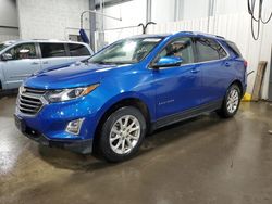 Salvage cars for sale at Ham Lake, MN auction: 2019 Chevrolet Equinox LT