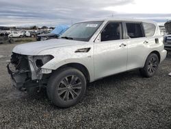 Salvage cars for sale at Eugene, OR auction: 2017 Nissan Armada Platinum