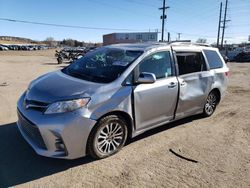 Toyota Sienna XLE salvage cars for sale: 2018 Toyota Sienna XLE