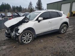 Salvage cars for sale at Graham, WA auction: 2015 Mazda CX-5 GT