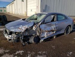 Salvage cars for sale at Rocky View County, AB auction: 2021 Honda Civic LX