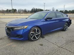 Vehiculos salvage en venta de Copart Gainesville, GA: 2021 Honda Accord Sport