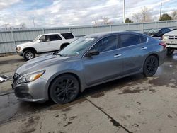 Nissan salvage cars for sale: 2018 Nissan Altima 2.5