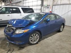 Salvage cars for sale at Woodburn, OR auction: 2012 Honda Civic EX