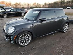 Salvage cars for sale from Copart Charles City, VA: 2012 Mini Cooper S