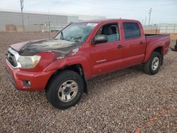 Salvage trucks for sale at Phoenix, AZ auction: 2012 Toyota Tacoma Double Cab