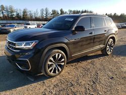 Salvage cars for sale at Finksburg, MD auction: 2021 Volkswagen Atlas SEL Premium R-Line