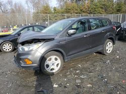 Salvage cars for sale at Waldorf, MD auction: 2017 Ford Escape S